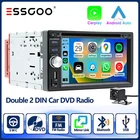 6.2" 2 DIN CarPlay Stereo CD DVD Player Android Auto AM FM Radio Bluetooth +CAM