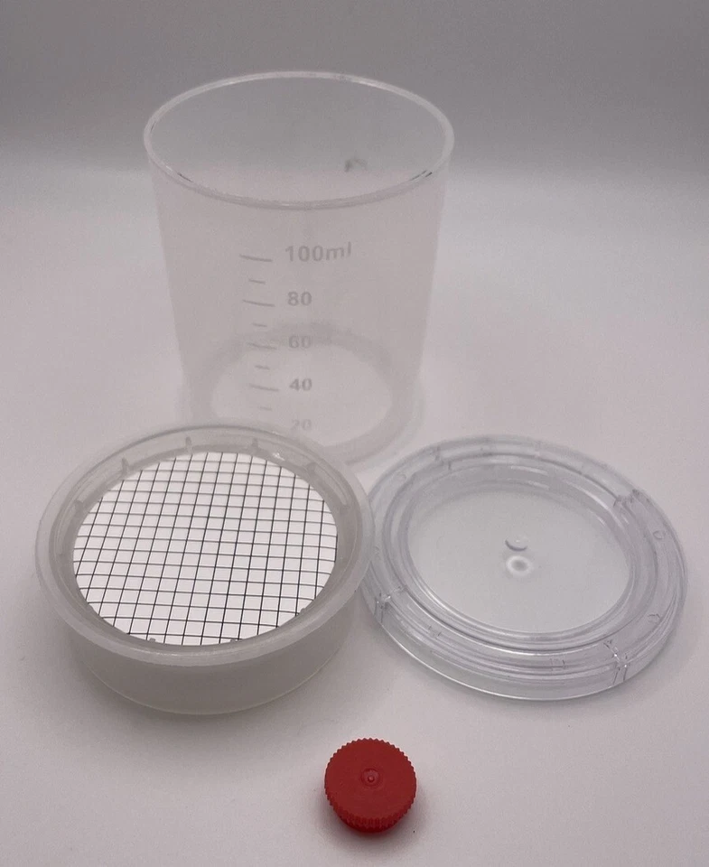 OMICRON®️Filtration unit ,47mm, 0.45 µm CN Gridded w/ pad, 100ml ,STERILE, 12/Pk - Image 3 of 4