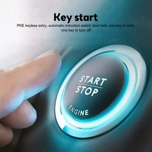 Remote Car Keyless Entry Engine Start Alarm System Push Button Starter Stop App - Picture 7 of 12