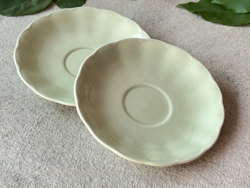 Vintage Amande Petal. Céramique Service Soupe Plaque Set 2 Pièces, Grindley, - Photo 2 sur 12