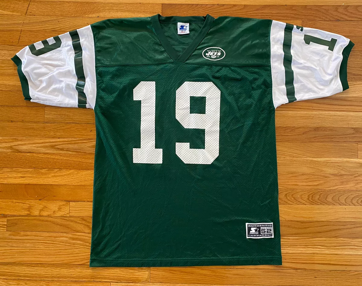 VTG 90s Made in USA Keyshawn Johnson Starter Jersey SZ 52 XL New York Jets NFL