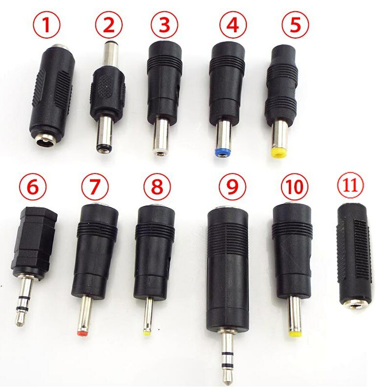 Fiches Jack 5.5x2.1mm,5.5x2.5mm,adaptateur DC femelle mâle,connecteurs