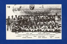 World War 2 Guam: #12 TWENTY-SEVEN WARTIME MLB's & BOMBER | 1975 TCMA postcard A
