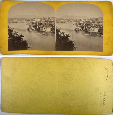 Suisse CDV Ossent Hefti Lausanne - Tirage Albuminé Original Vers 1885 - Architecture