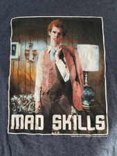 Horizon NY Napoleon Dynamite Mad Skills blue T-Shirt sz. M