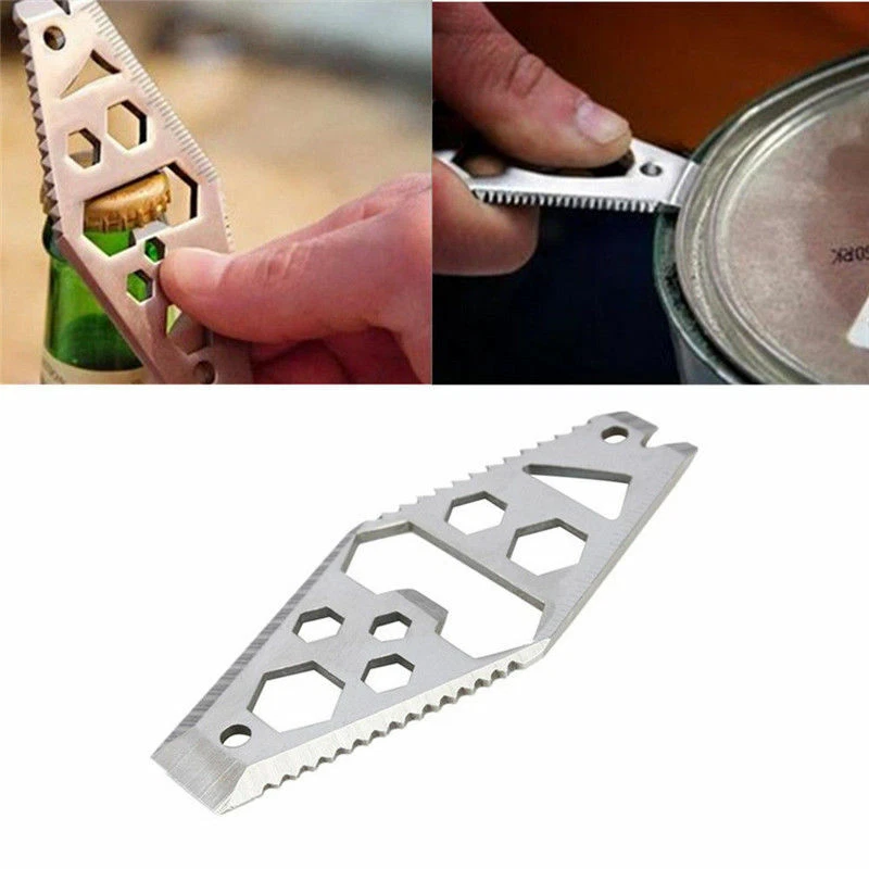 Multi Tool Opener EDC Wrench KeyChain Outdoor Survival Campings Pocket Tools LYN