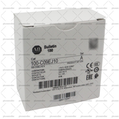 New Allen-Bradley 100-C09EJ10 New 100-C IEC Contactor 24V DC 9A  100-C09EJ10
