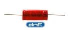 22 MFD Axial Electrolytic Non-Polar Capacitor 100 VOLT - FREE SAME DAY SHIPPING!