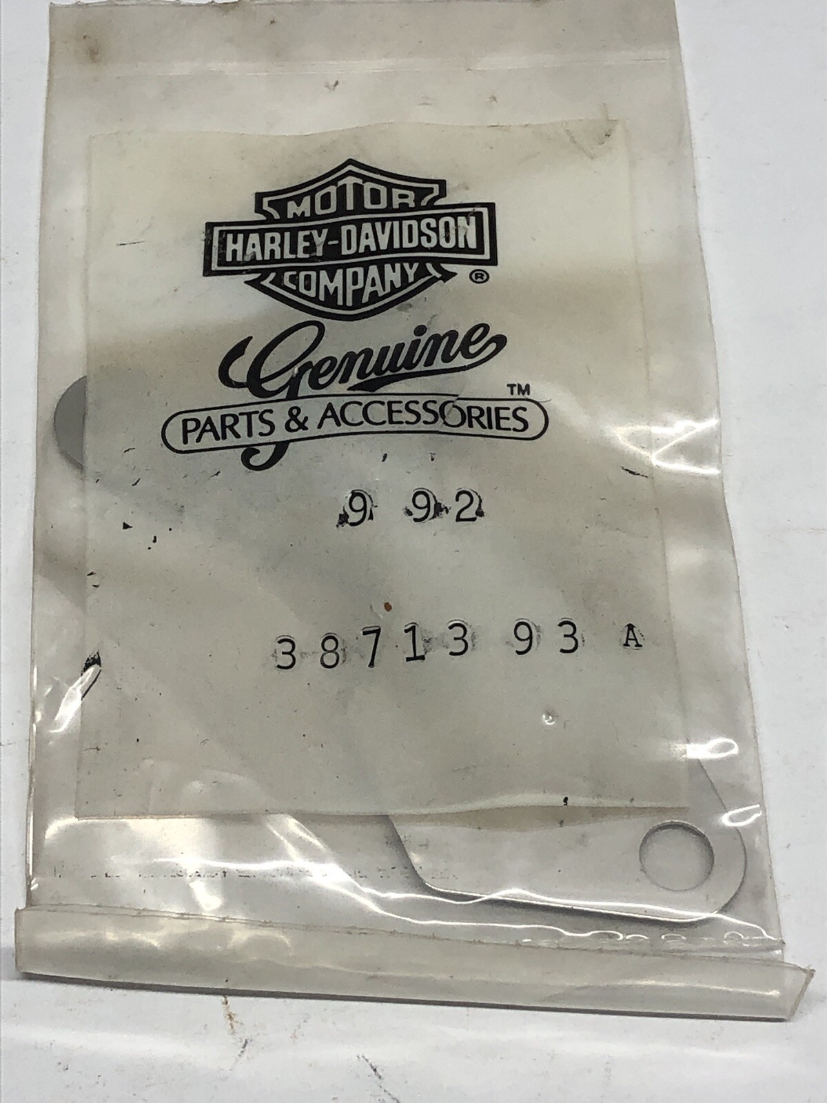 NOS Harley Clutch Cable Clamp OEM 3871393A FLH FLT 93 Ltr Evolution