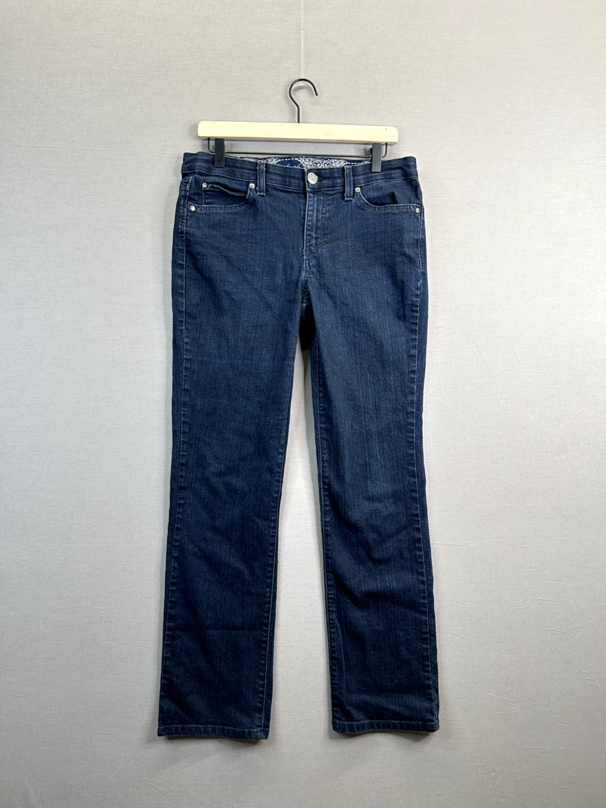Gloria Vanderbilt Women’s Straight Blue Jeans Size 8