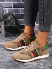 Calzado Zapatos Tenis Verdes Deportivos Para Mujer Zapatillas Casuales de Moda