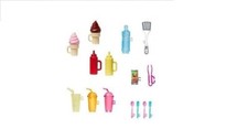 BRAND NEW BARBIE Fresh n Fun Food Truck Replacement Accessories  15 Pieces