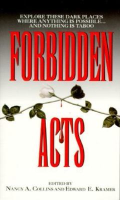 Forbidden Acts Collins, Nancy A. Paperback Collectible - Very Good