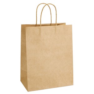 Download 11"x6"x11" Kraft Paper Bags Elegant Gift Bag with Handles for Wedding Party Home & Garden ...