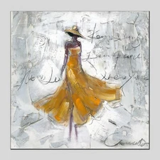 Modern Minimalis Living Room Decoration Painting Small Fresh Character Beauty