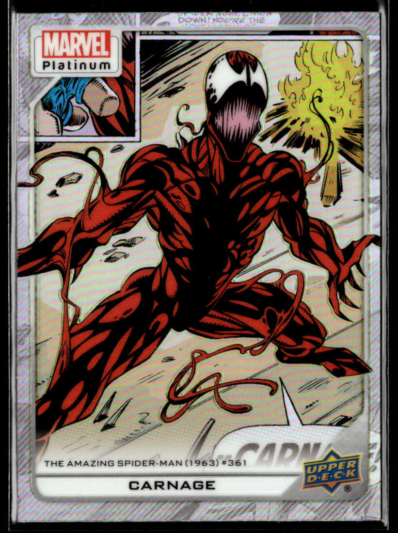 2023 Upper Deck Marvel Platinum #152 Carnage Rainbow