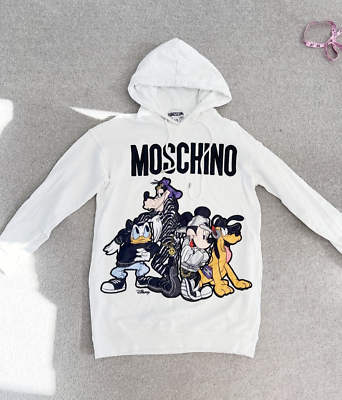 MOSCHINO H&amp;M ディズニーコラボパーカー H&M Moschino Disney Collection Hooded Dress /Long Hoodie/Jumper