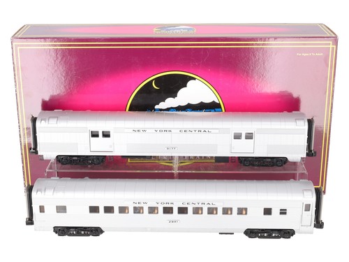 MTH 20-69127 O NYC 70’ ABS Equipaje/Coach Juego de Pasajeros Acanalado (Juego de 2) EX/Caja | Zustand: Used