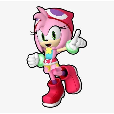 Amy Rose Pink Outfit Cosplay Costume F006
