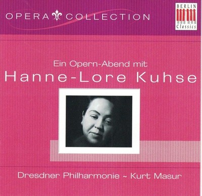 CD Hanne-Lore Kuhse - Ein Opern-Abend mit Hanne-Lore Kuhse