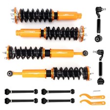 24 Way Damper Full Coilovers & Rear Camber Arms Kit For Honda Accord 2003-2007