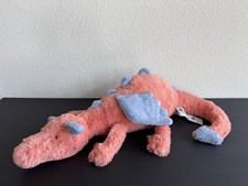 AUTHENTIC    NWT New w Tags Jellycat Persimmon Dragon - LARGE - VHTF 