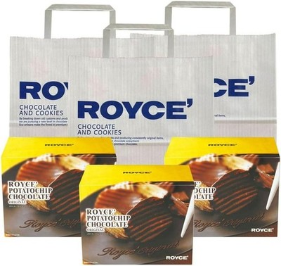 ROYCE' Potato Chip Chocolate Original (3er Set) frischer Kakao aus Japan