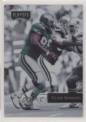 1992 Playoff Clyde Simmons #73 0j9e