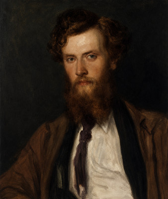 Eugene de Blaas Philip Richard Morris 1865 Portrait Fine Art Print 17''x22''