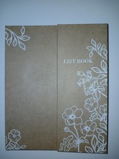 Paperchase B6 List Book Planner Organiser Notebook New Unused 
