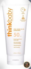 Baby Sunscreen SPF 50 6 Oz Mineral Water Resistant Broad Spectrum