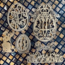 Anna Griffin Easter Egg Dies Set