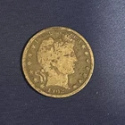 1902 Silver Barber Half Dollar