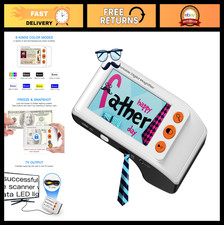 Portable Digital Video Magnifier 3.5" LCD Screen, 2x-25x Zoom, Reading Aid, Low