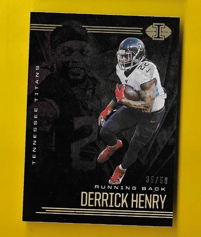 79355 2020 Panini Illusions Black #95 Derrick Henry 35/50 BK$20