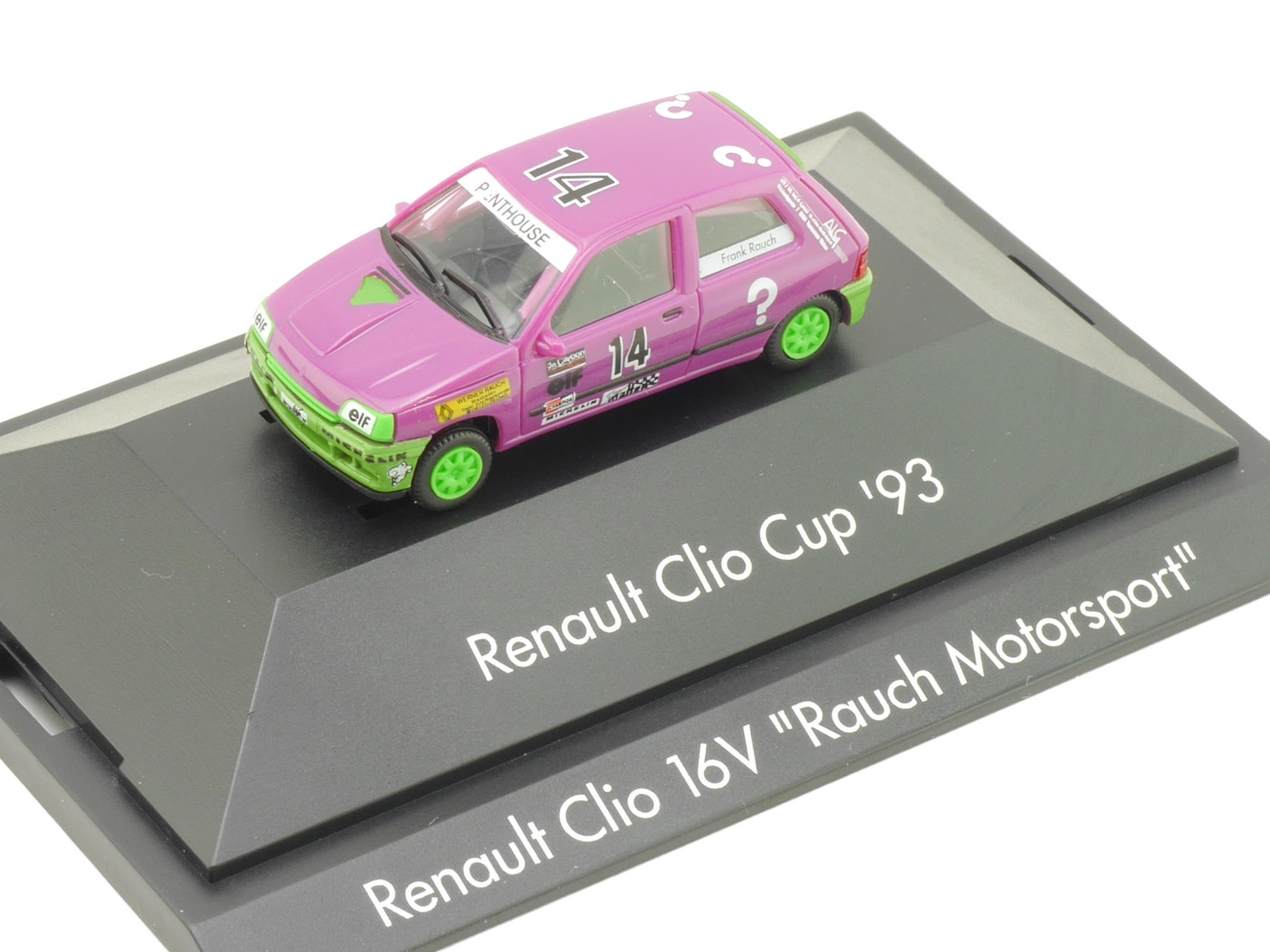 Herpa 035859 Renault Clio 16V Cup 1993 Smoke Motorsport #14 OVP 1605-19-36
