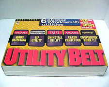 SYNCRONYS 6 Utility Belt All-Star Windows 95 Utilities CD-ROM SEALED