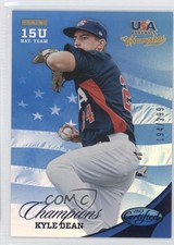 2013 USA Baseball Champions Certified National Team Mirror Blue Kyle Dean 0c2