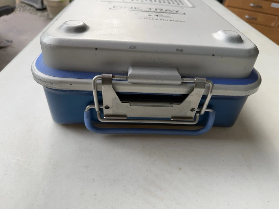 Carcasa contenedor de esterilización sellada de una bandeja, 24 x 12 x 6 Foto 3 de 4