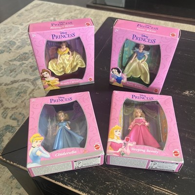 NOS Rare Vintage 2002 Disney Princess Collection 4  Dolls In Original Box