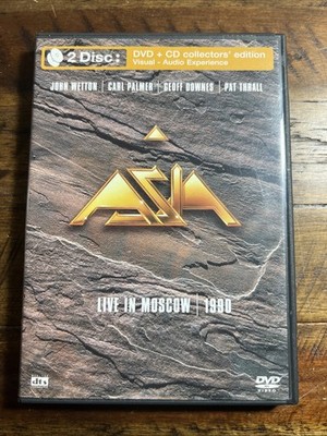 Asia Live In Moscow Olympic Stadium 1990 DVD & CD Over 25 Tracks 80's Rock DVD 5