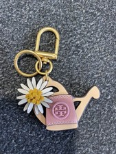 NWT Authentic Tory Burch GARDEN PAIL KEY RING Bag Charm Great Gift  
