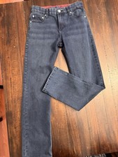 Levis 514 Straight Fit Jeans Adjustable Waist Boys Size 14 Reg