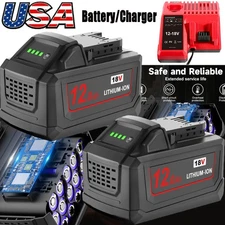 For Milwaukee 18V for M18  High Capacity 48-11-1828,48-11-1840 Lithium Battery