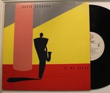 David Sanborn Lp As We Speak On Wb - Vg++/ Vg+ To Vg++