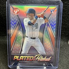 2025 Topps Pristine Jace Jung Tigers Rookie Insert Plated & Polished #PP-18