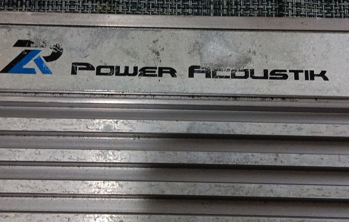 POWER ACOUSTIK PS4-600 4 Channel AMP Mosfet, Bridgeable,crossover