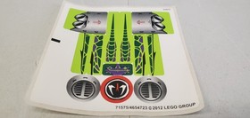 LEGO STICKER SHEET Set 9443 Rattlecopter Genuine 