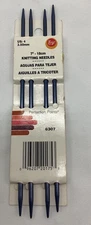 BOYE 7” Perfection Points Knitting Needles Double Point 6307, US 4