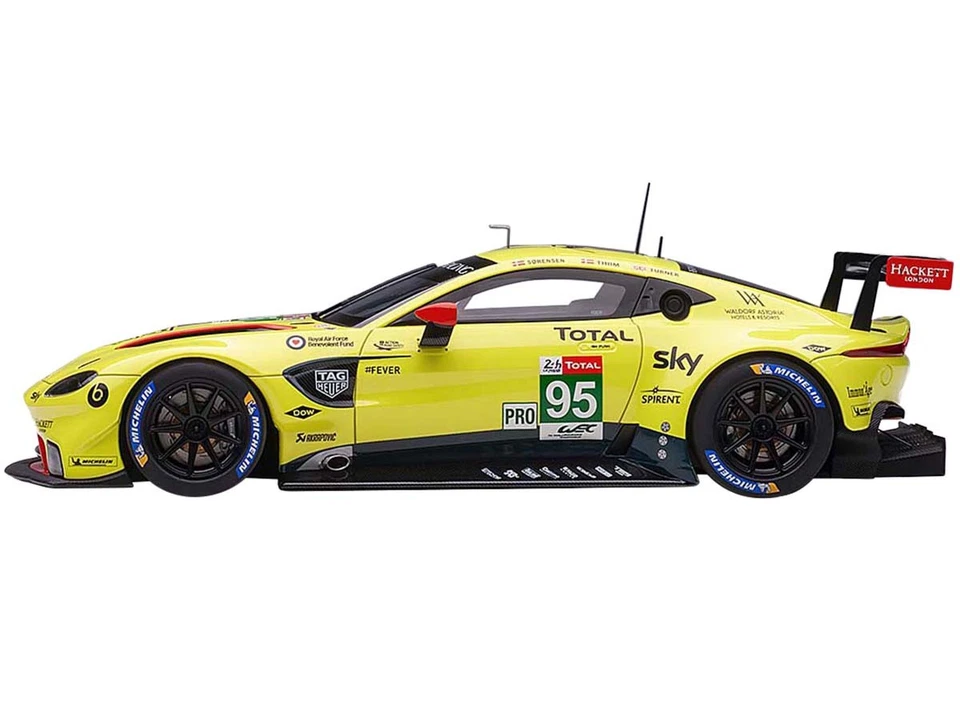 Aston Martin Vantage GTE #95 2018 Le Mans modelo de coche 1/18 Autoart Sorensen Thi... Foto 4 de 4